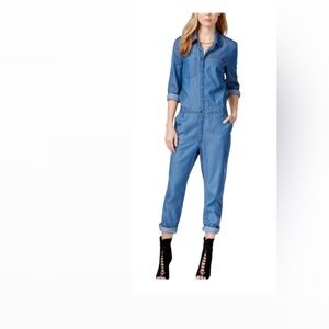 Rachel Roy denim jumpsuit